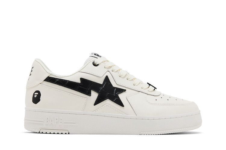 Bapesta Icon #1 M2 'Croc Pack - White Black' — Black