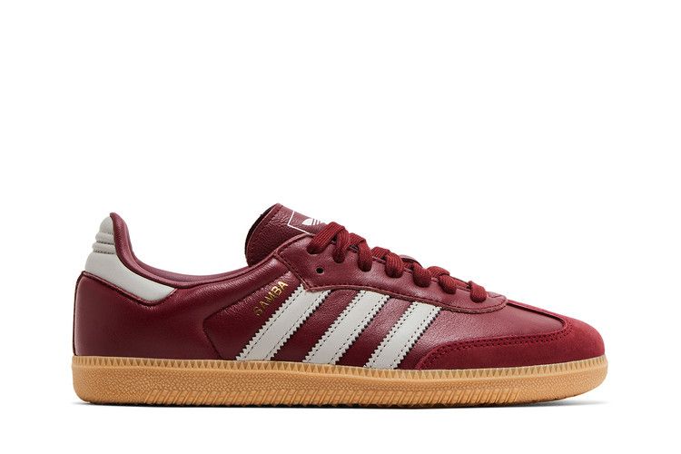 adidas Wmns Samba OG 'Burgundy Gum' — Collegiate Burgundy/Gum/Collegiate Burgundy