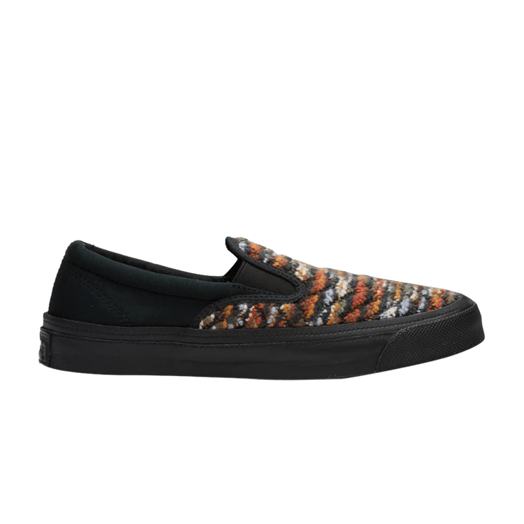 Missoni x Converse Chuck Taylor Deck Star Slip-On 'Black Rust' — Black/Rust/Multi-Color