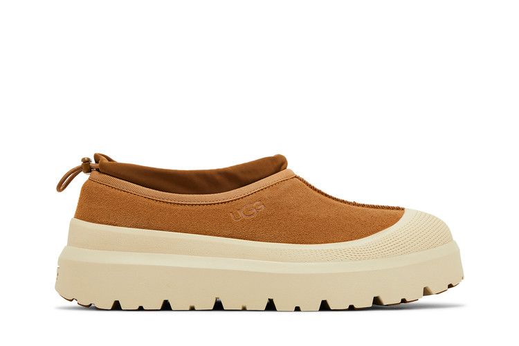 UGG Tasman Weather Hybrid Slipper 'Chestnut Whitecap' — Chestnut/Whitecap