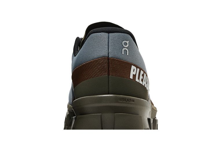The Loop Running Supply x Pleasures x Cloudmonster 2 'Mist Olive' — Mist/Olive