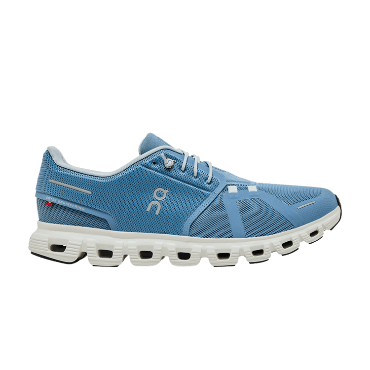 ON Cloud 6 'Chambray White' — Chambray/White