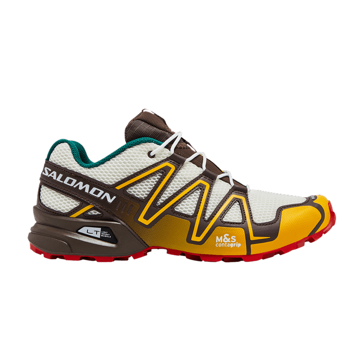 VANDYTHEPINK x Salomon Speedcross 3 'Burger' — Vanilla Ice/Shopping Bag/Posy Green
