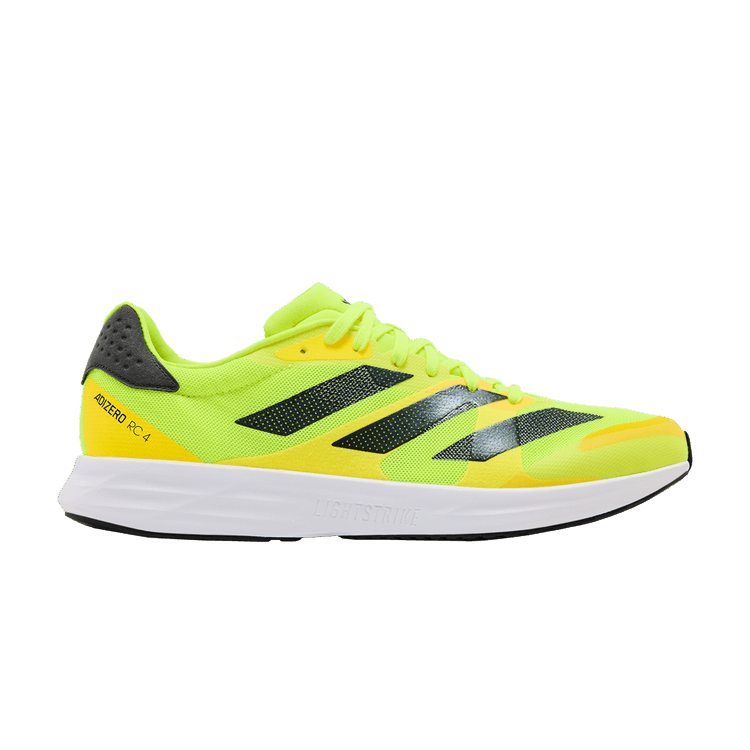 adidas Adizero RC 4 'Solar Yellow Night Metallic' — Solar Yellow/Night Metallic/Beam Yellow