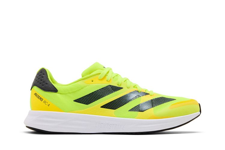 adidas Adizero RC 4 'Solar Yellow Night Metallic' — Solar Yellow/Night Metallic/Beam Yellow
