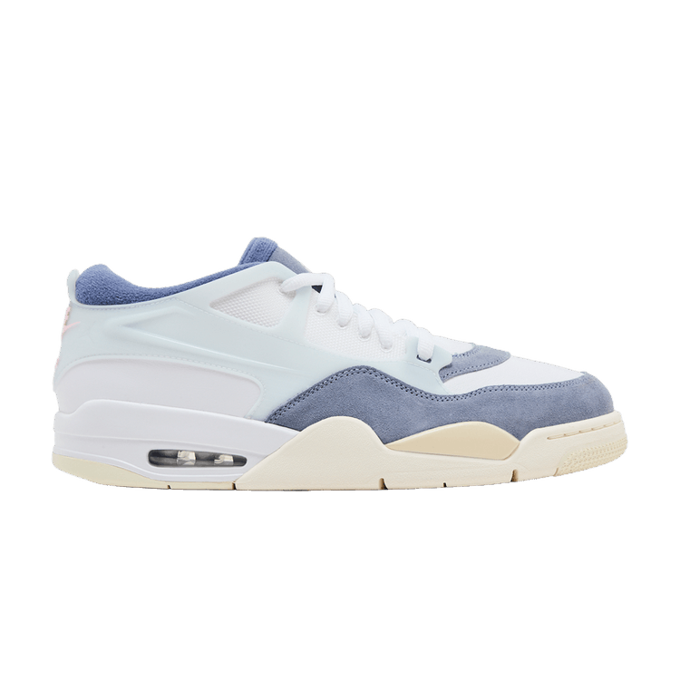 Air Jordan 4 RM 'Diffused Blue Ashen Slate' — White/Prism Pink/Diffused Blue/Ashen Slate/Football Grey/Coconut Milk