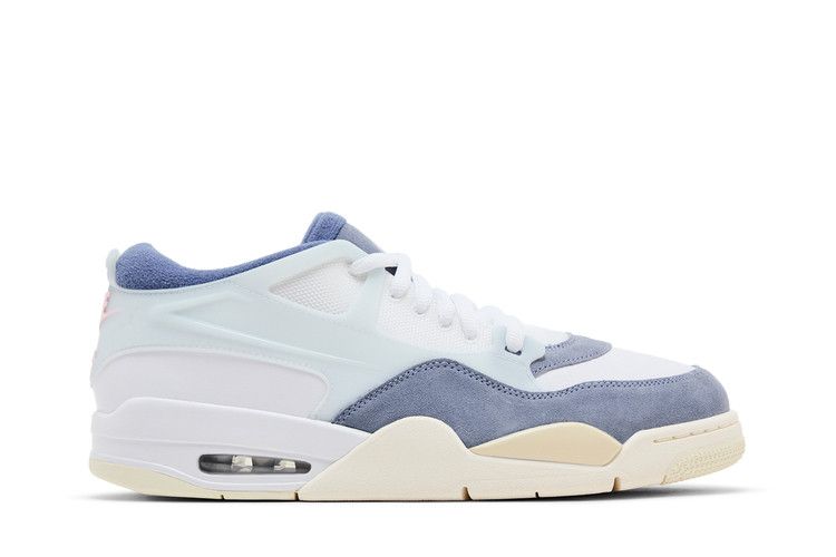 Air Jordan 4 RM 'Diffused Blue Ashen Slate' — White/Prism Pink/Diffused Blue/Ashen Slate/Football Grey/Coconut Milk