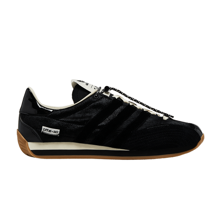 Song for the Mute x adidas Country OG 'Pony Hair Pack - Black' — Core Black/Core Black/Cream White