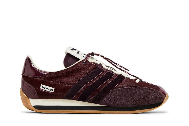 Song for the Mute x adidas Country OG 'Pony Hair Pack - Maroon' — Maroon/Core Black/Cream White