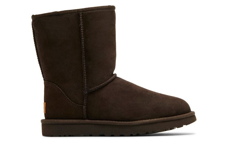 UGG Wmns Classic Short II 'Chocolate' — Chocolate