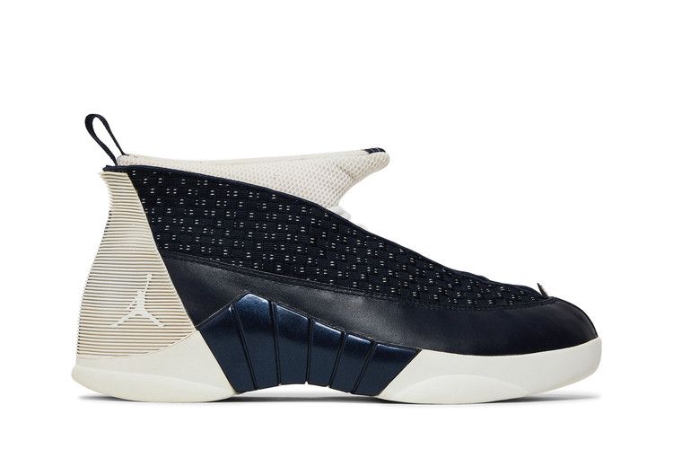 Air Jordan 15 OG 'Obsidian' 2000 — Obsidian/White/Metallic Silver