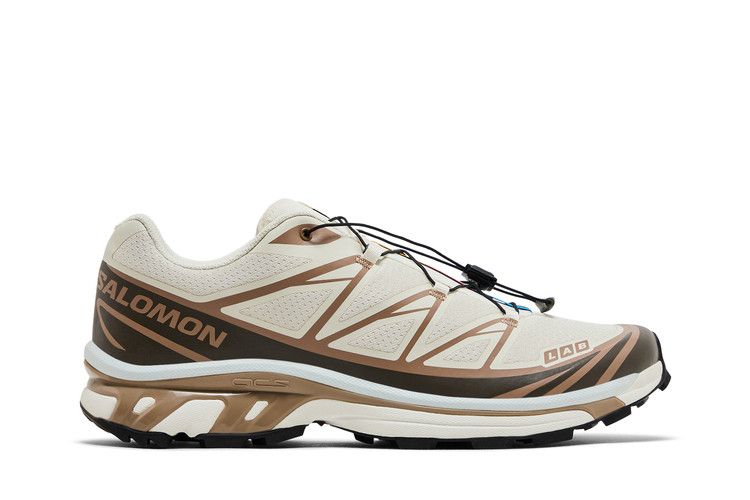 Salomon XT-6 'Almond Milk Portabella' — Almond Milk/Portabella/Ice Flow