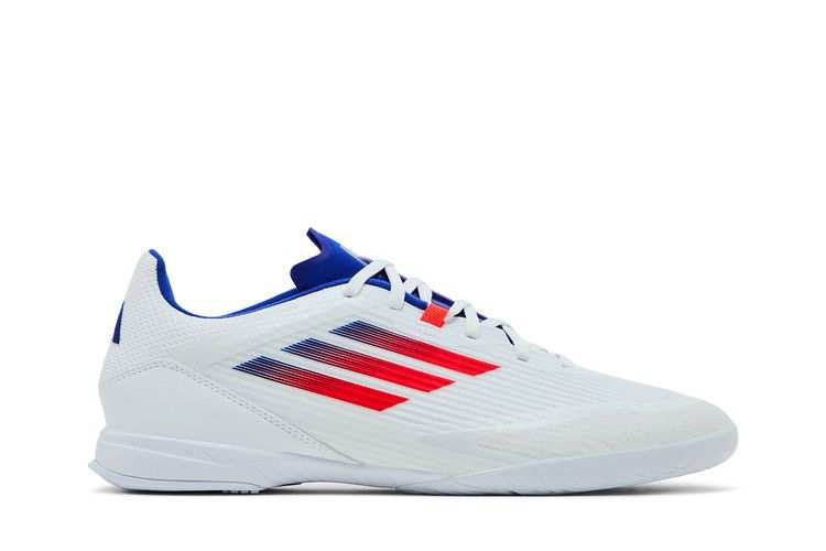 adidas Adizero F50 League IC 'Advancement Pack' — Cloud White/Solar Red/Lucid Blue