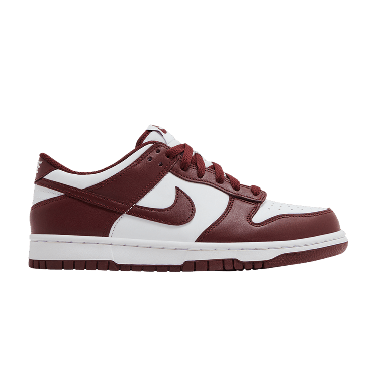Nike Dunk Low GS 'Redwood' — White/Gym Red/Redwood