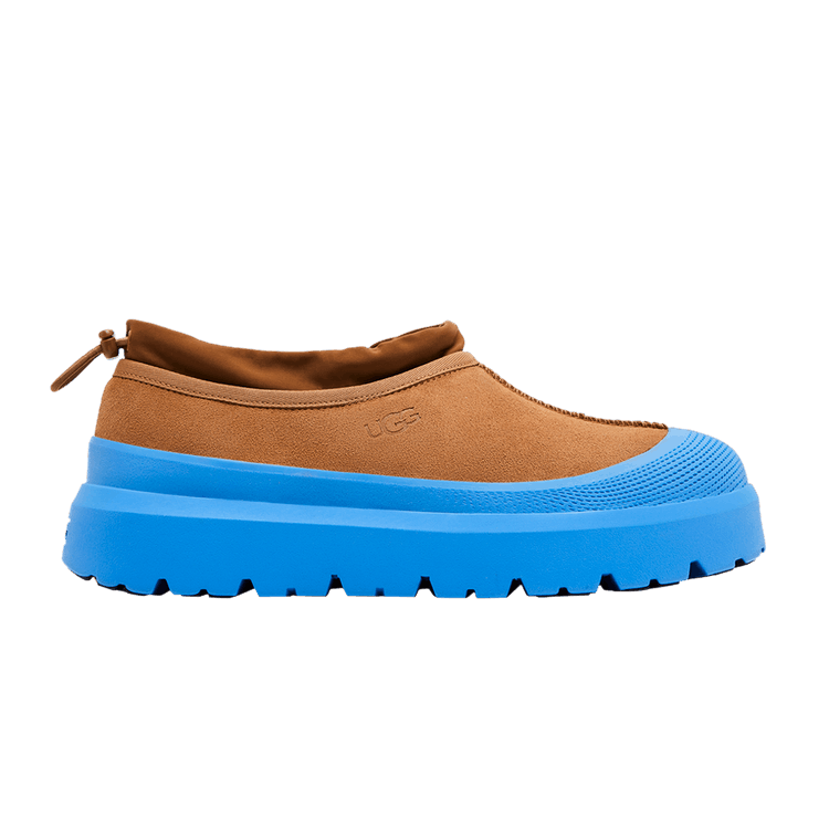 UGG Tasman Weather Hybrid Slipper 'Chestnut Big Sky' — Chestnut/Big Sky