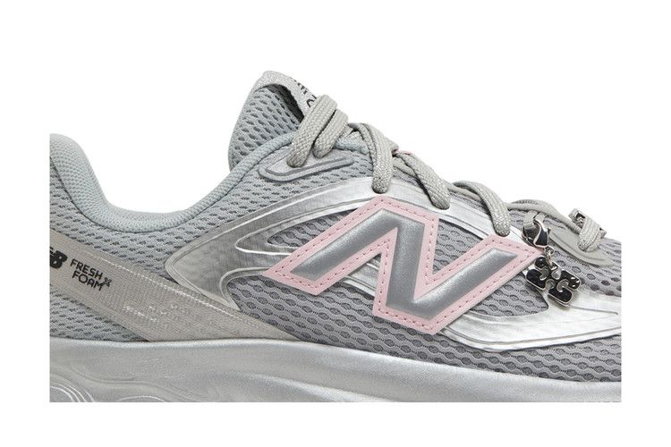 GANNI x New Balance Fresh Foam Trainer 'Silver Metallic' — Silver Metallic/Gray Quill/Raincloud
