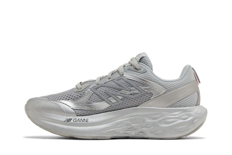 GANNI x New Balance Fresh Foam Trainer 'Silver Metallic' — Silver Metallic/Gray Quill/Raincloud