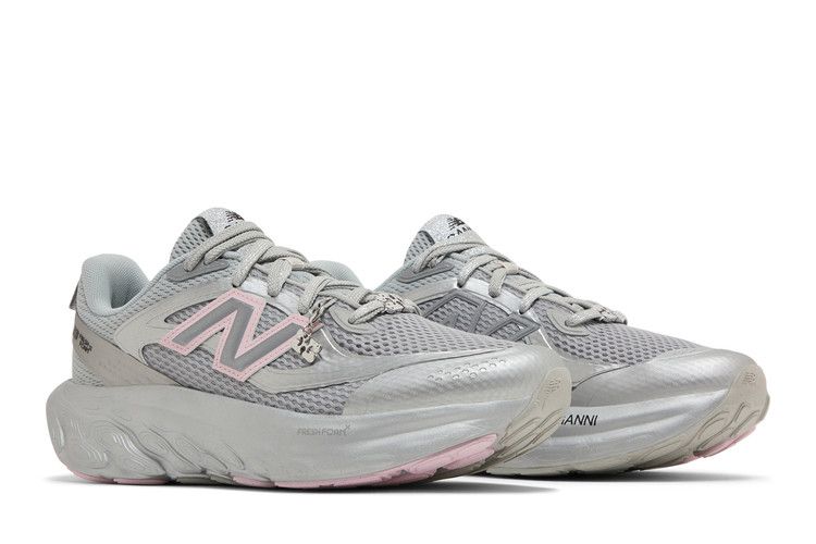 GANNI x New Balance Fresh Foam Trainer 'Silver Metallic' — Silver Metallic/Gray Quill/Raincloud