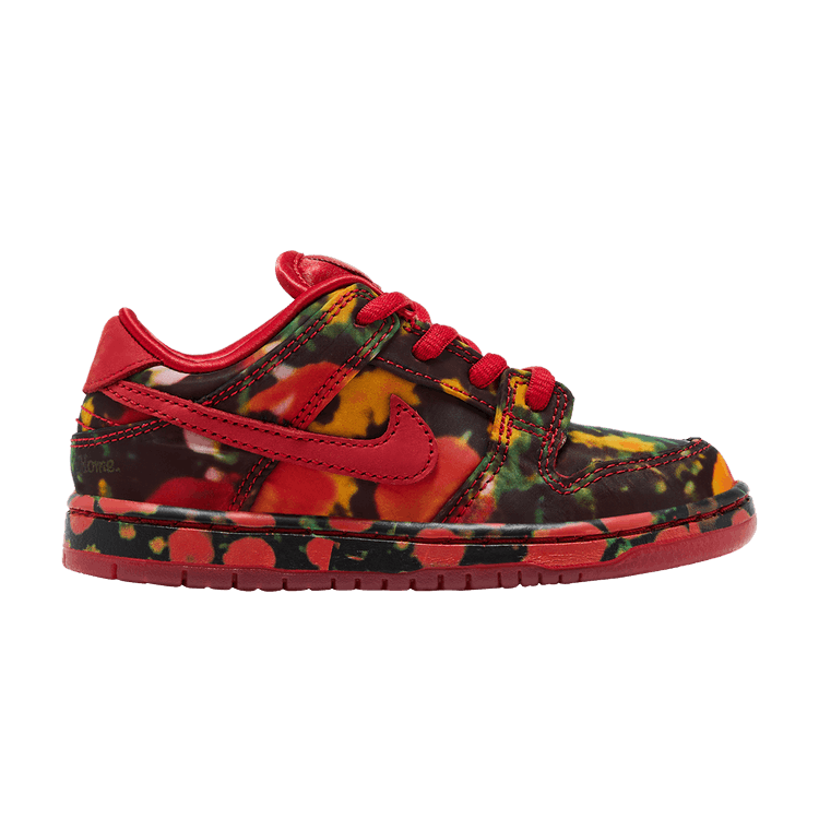 The Wizard of Oz x Nike Dunk Low SB TD 'Poppy Field' — Varsity Red/Varsity Red/University Gold