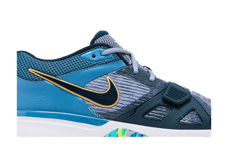 Nike Nolan Arenado x Air Zoom Diamond Elite Turf 'Tomorrow is a New Day' — Ashen Slate/Aegean Storm/White/Armory Navy (3)