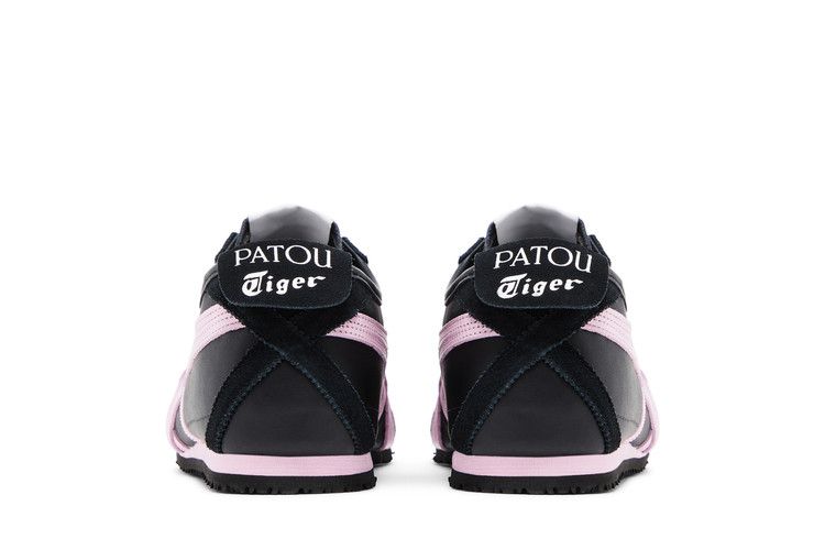 PATOU x Onitsuka Tiger Mexico 66 'Black Pink' — Black/White