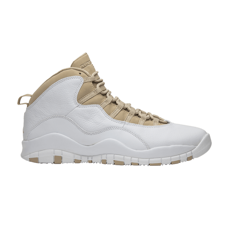 Air Jordan 10 Retro 'Linen' 2005 — White/Linen-University Blue
