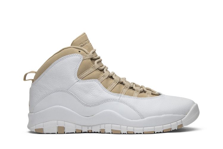 Air Jordan 10 Retro 'Linen' 2005 — White/Linen-University Blue