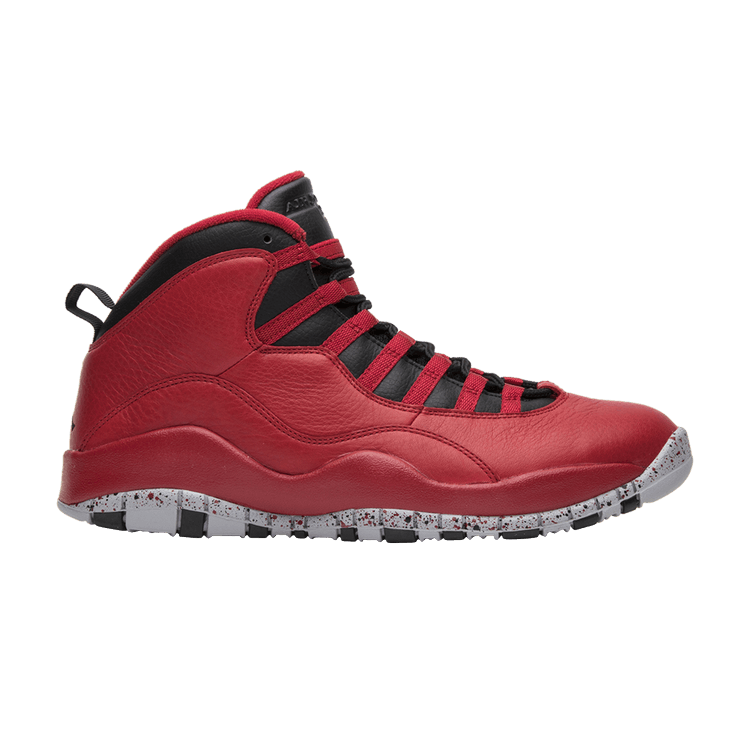 Air Jordan 10 Retro 'Bulls Over Broadway' — Gym Red/Black-Wolf Grey