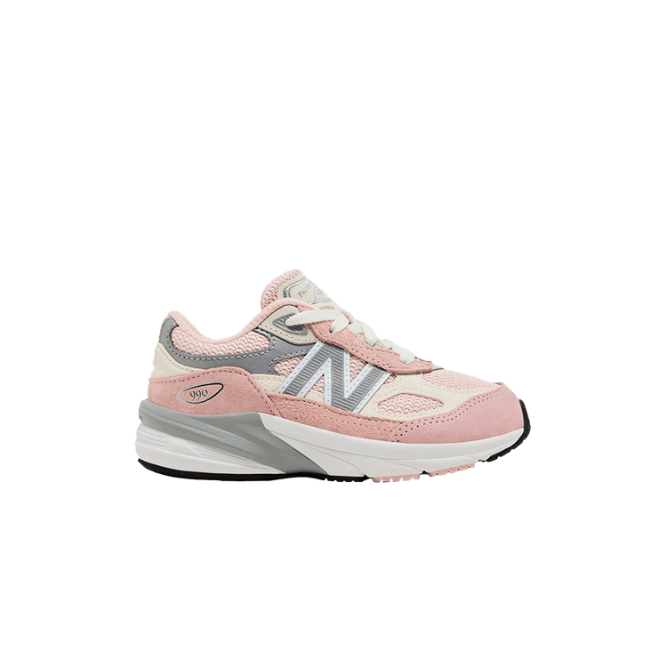 New Balance 990v6 Toddler 'Pink Haze' — Pink Haze/White