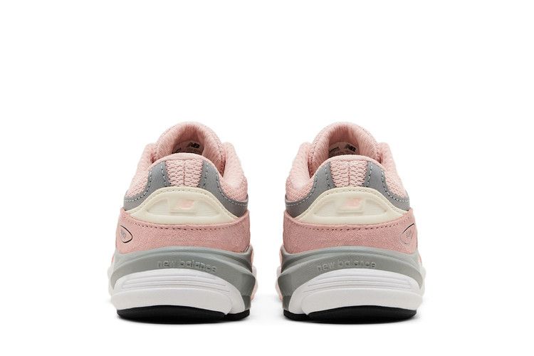New Balance 990v6 Toddler 'Pink Haze' — Pink Haze/White