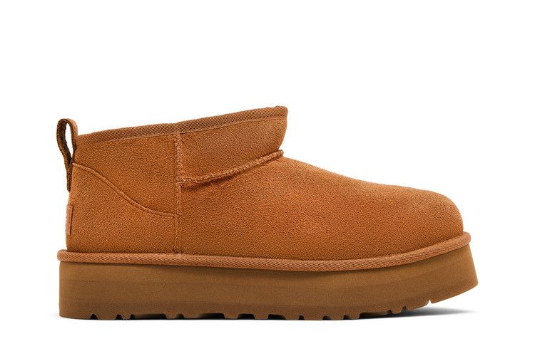 UGG Classic Ultra Mini Platform Boot Kids 'Chestnut' — Chestnut