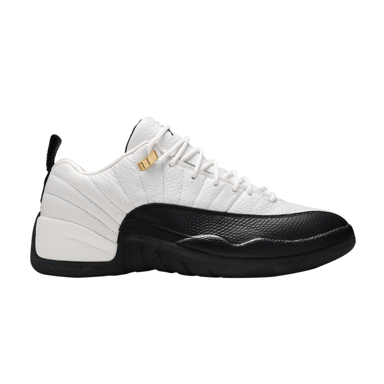 Air Jordan 12 Retro Low 'Taxi' 2004 — White/Black-Taxi