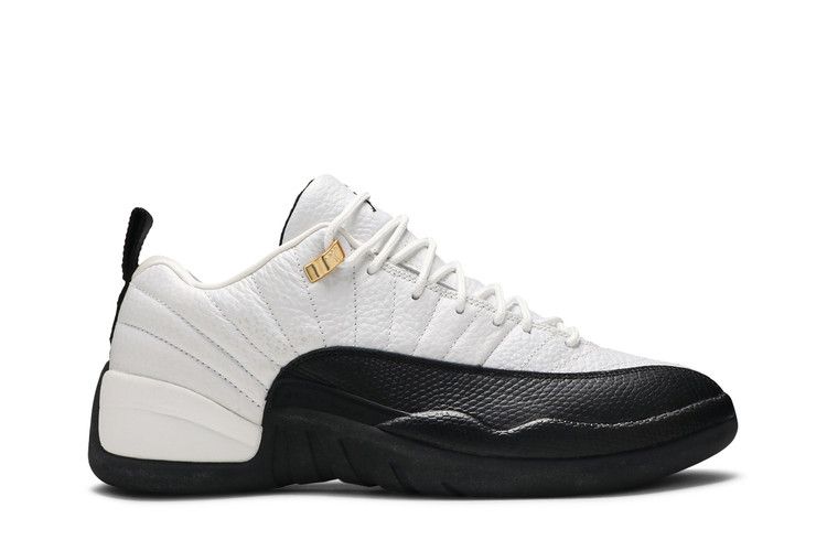 Air Jordan 12 Retro Low 'Taxi' 2004 — White/Black-Taxi