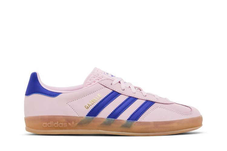 adidas Wmns Gazelle Indoor 'Clear Pink Lucid Blue' — Clear Pink/Lucid Blue/Gum
