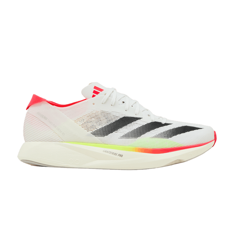 Adidas Wmns Adizero Takumi Sen 10 'White Black Lucid Red' — Footwear White/Core Black/Lucid Red