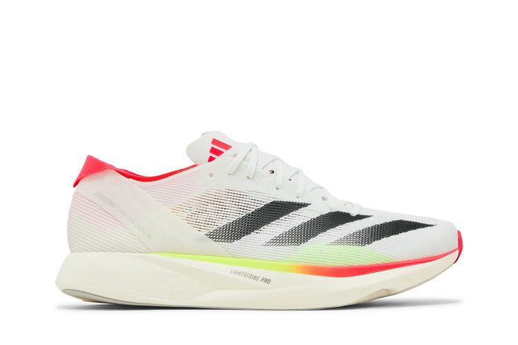 Adidas Wmns Adizero Takumi Sen 10 'White Black Lucid Red' — Footwear White/Core Black/Lucid Red