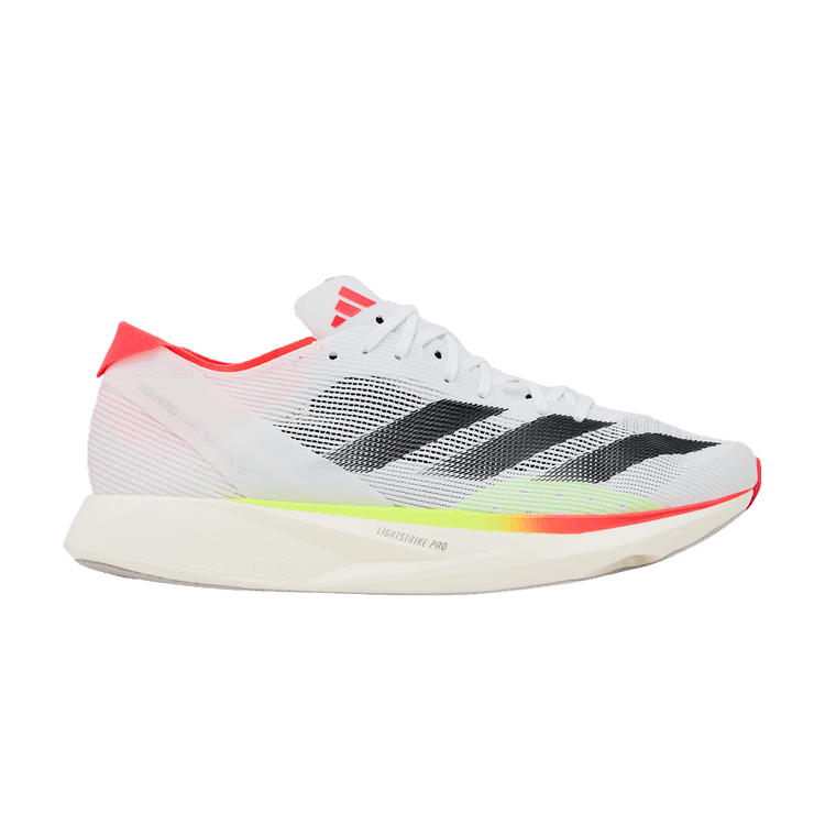 adidas Adizero Takumi Sen 10 'White Black Lucid Red' — Footwear White/Core Black/Lucid Red