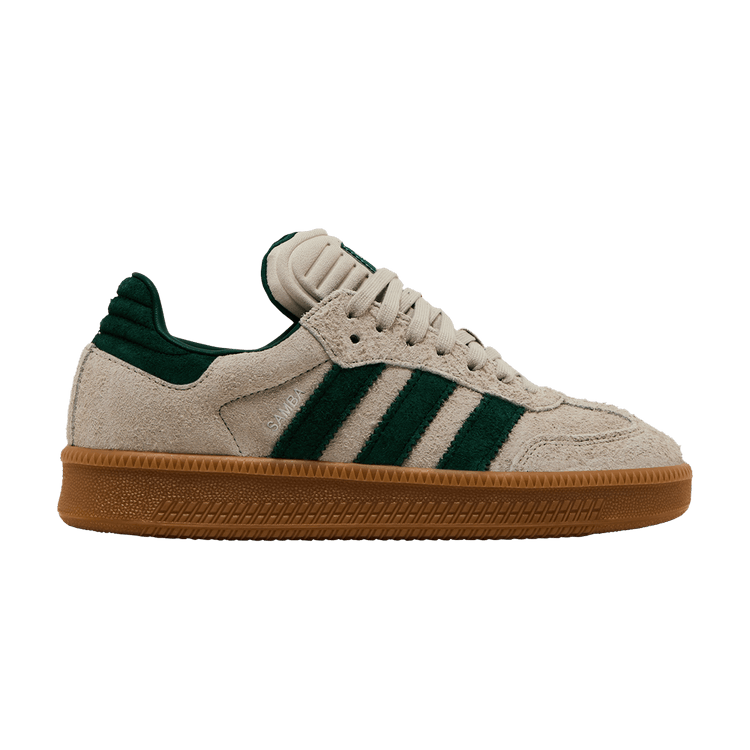 adidas Samba XLG 'Putty Grey Collegiate Green' — Putty Grey/Collegiate Green/Gum