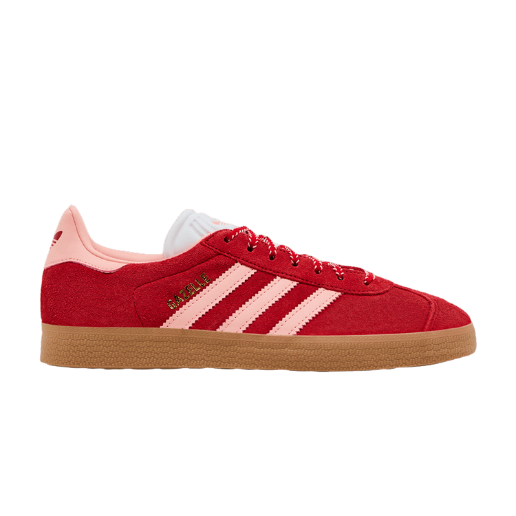 adidas Wmns Gazelle 'Scarlet Glow Pink' — Better Scarlet/Glow Pink/Gold Metallic