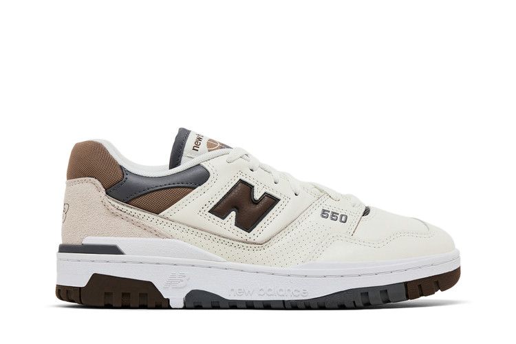 New Balance 550 'Sea Salt Dark Mushroom' — Sea Salt/Dark Mushroom/Castlerock