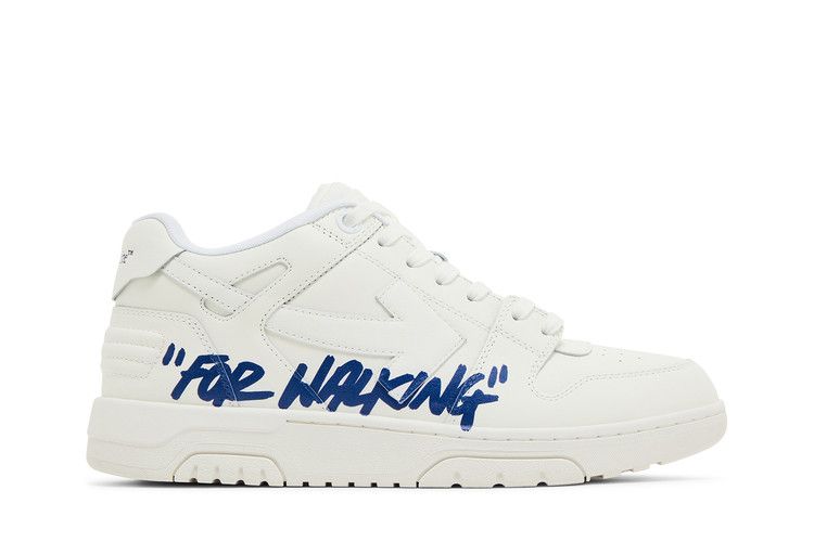 Off-White Out of Office Low 'For Walking - White Blue White Sole' — White/Blue