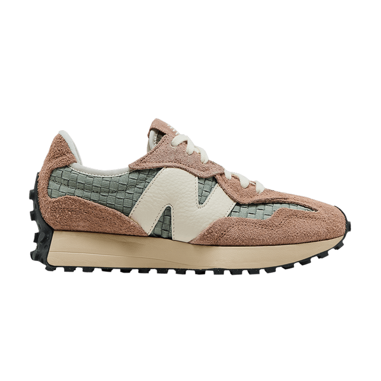 New Balance 327 'Woven Pack - Flat Taupe Olivine' — Flat Taupe/Olivine