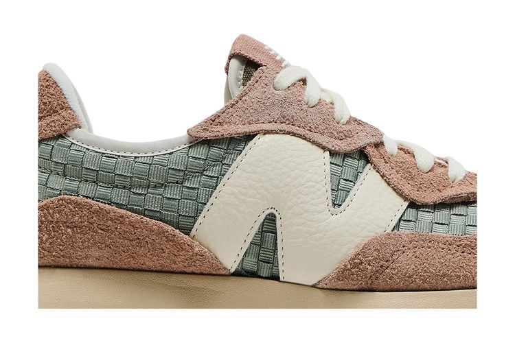 New Balance 327 'Woven Pack - Flat Taupe Olivine' — Flat Taupe/Olivine