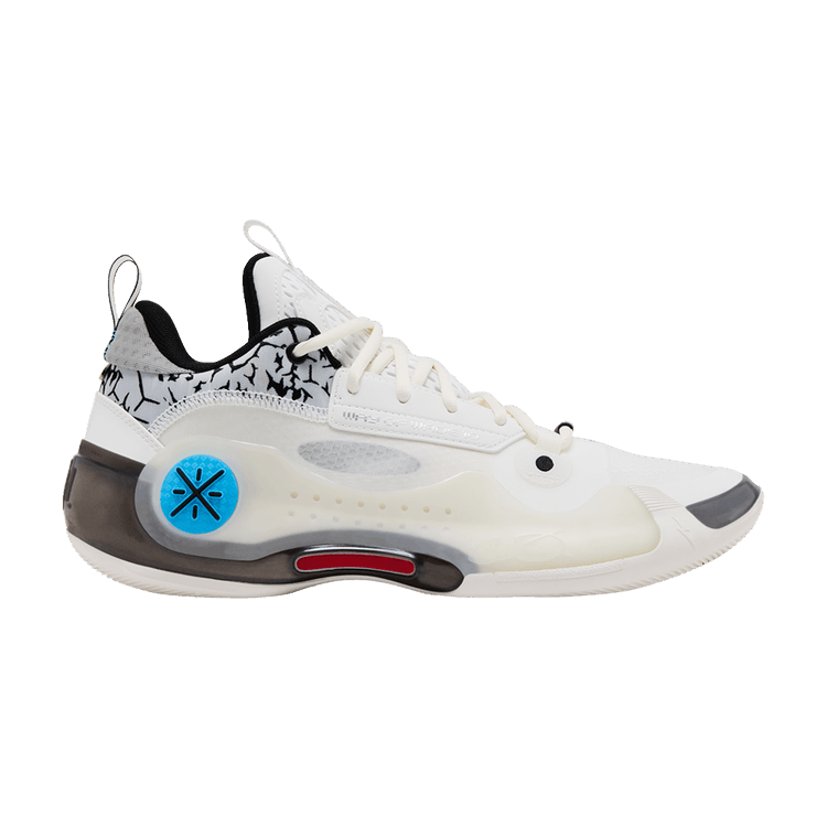 Li-Ning Way of Wade 10 Low 'Black Flash' — White/Grey