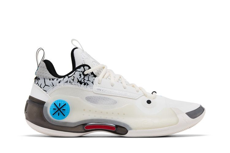 Li-Ning Way of Wade 10 Low 'Black Flash' — White/Grey