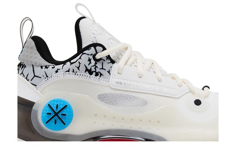 Li-Ning Way of Wade 10 Low 'Black Flash' — White/Grey