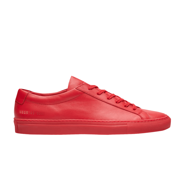 Common Projects Achilles Low 'Red' — Red