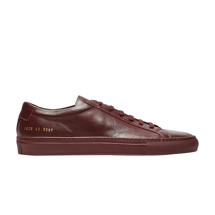Common Projects Achilles Low 'Bordeaux' — Bordeaux