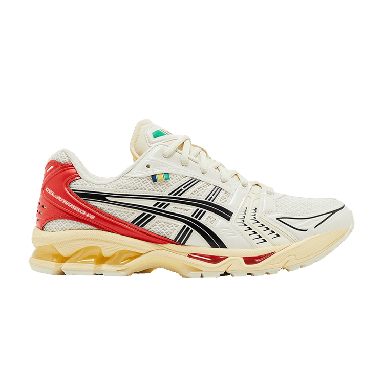 Ayrton Senna Institute x ASICS Gel Kayano 14 'McLaren' — Birch/Fiery Red
