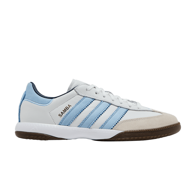Adidas Samba Millenium 'White Clear Sky' — Cloud White/Clear Sky/Gum